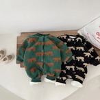 animal boa jumpsuit