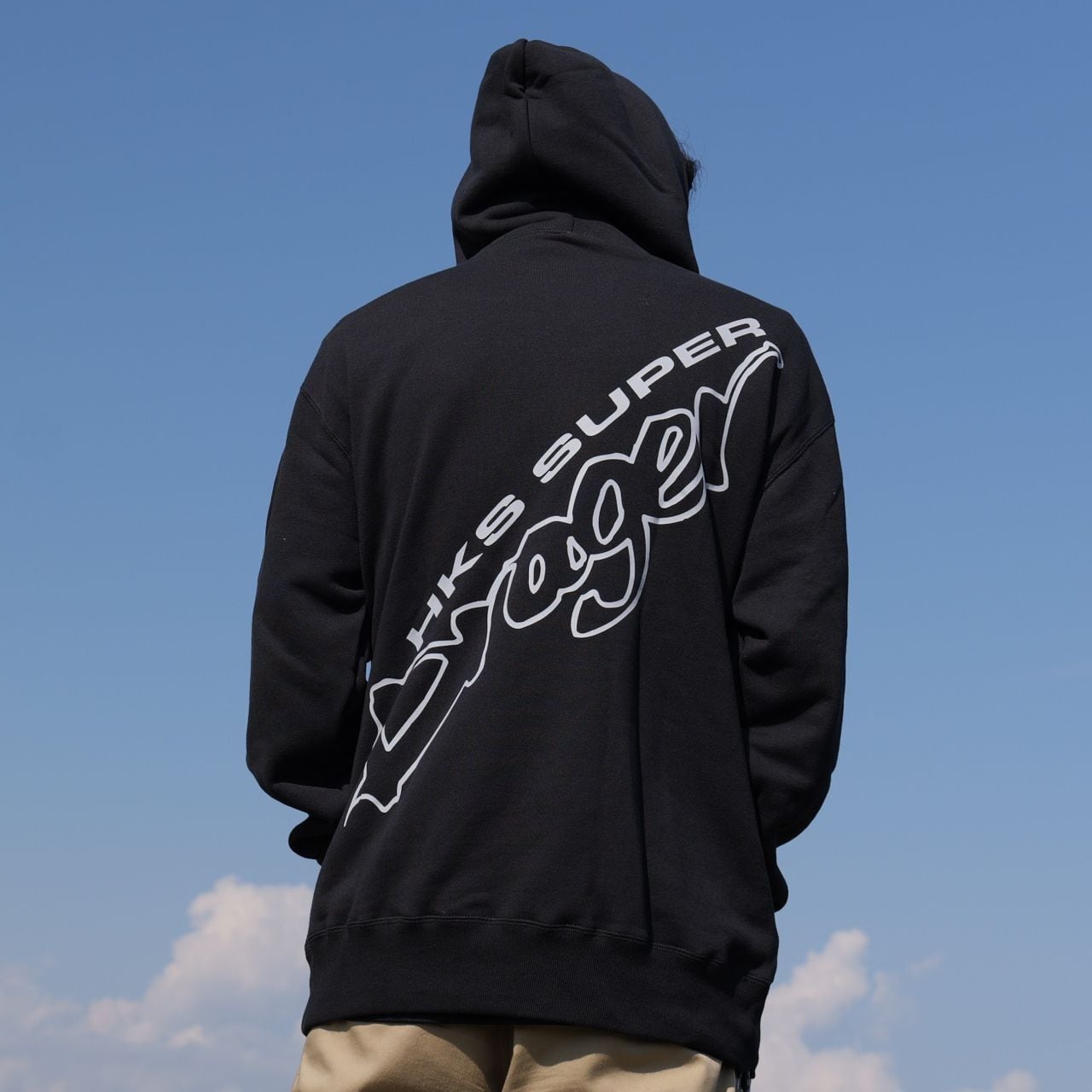 HKS HOODIE SUPER DRAGER BLACK No.761-765 | HKS GATE ONLINE STORE