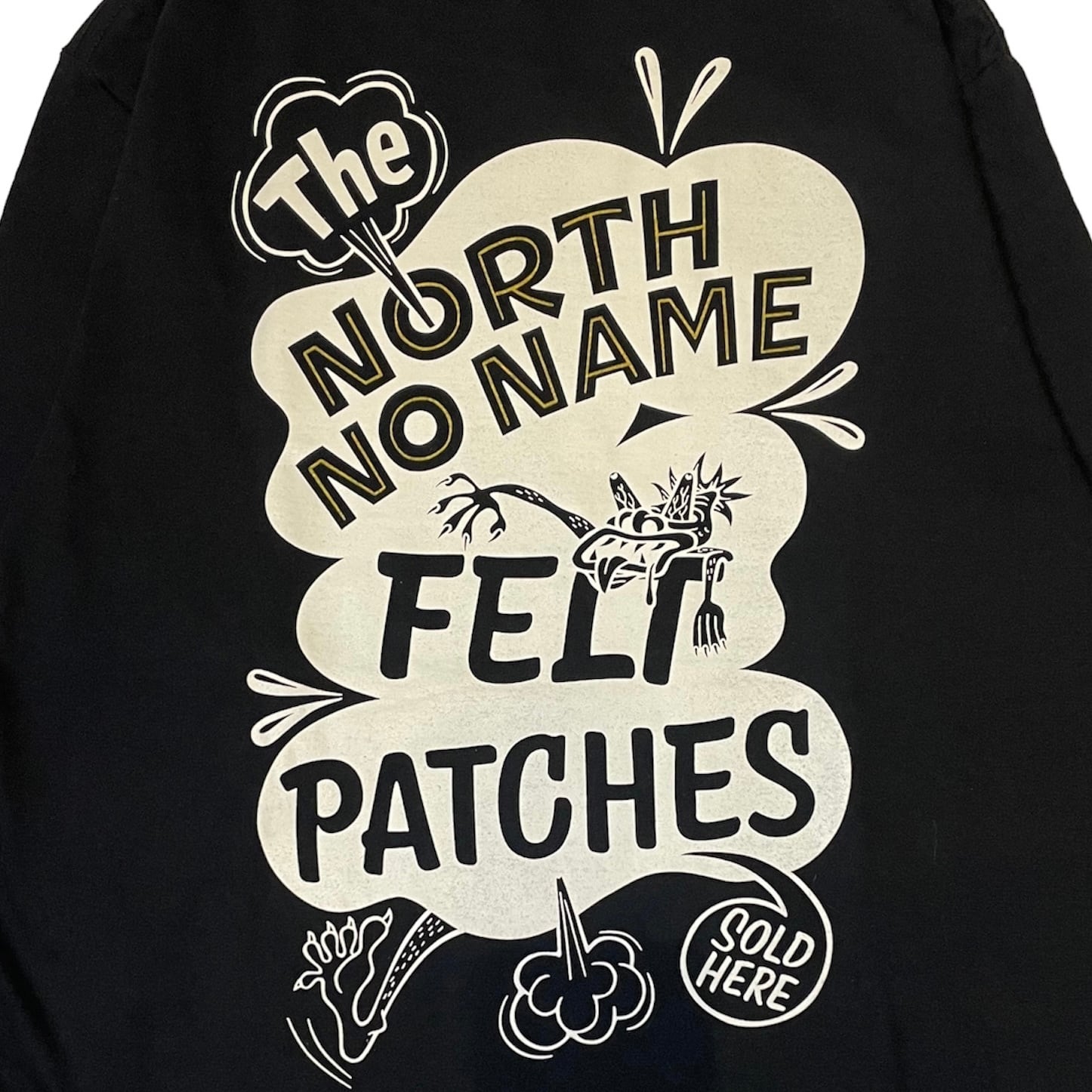 NORTH NO NAME【ノースノーネーム】NNN SIGN L/S グラフィック T