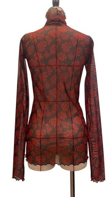 25AW】FUMIE TANAKA フミエタナカ / flower mesh high neck | TRENT online