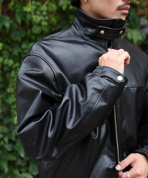 UNIVERSAL PRODUCTS. / 263-60401  LEATHER JACKET (BLACK)