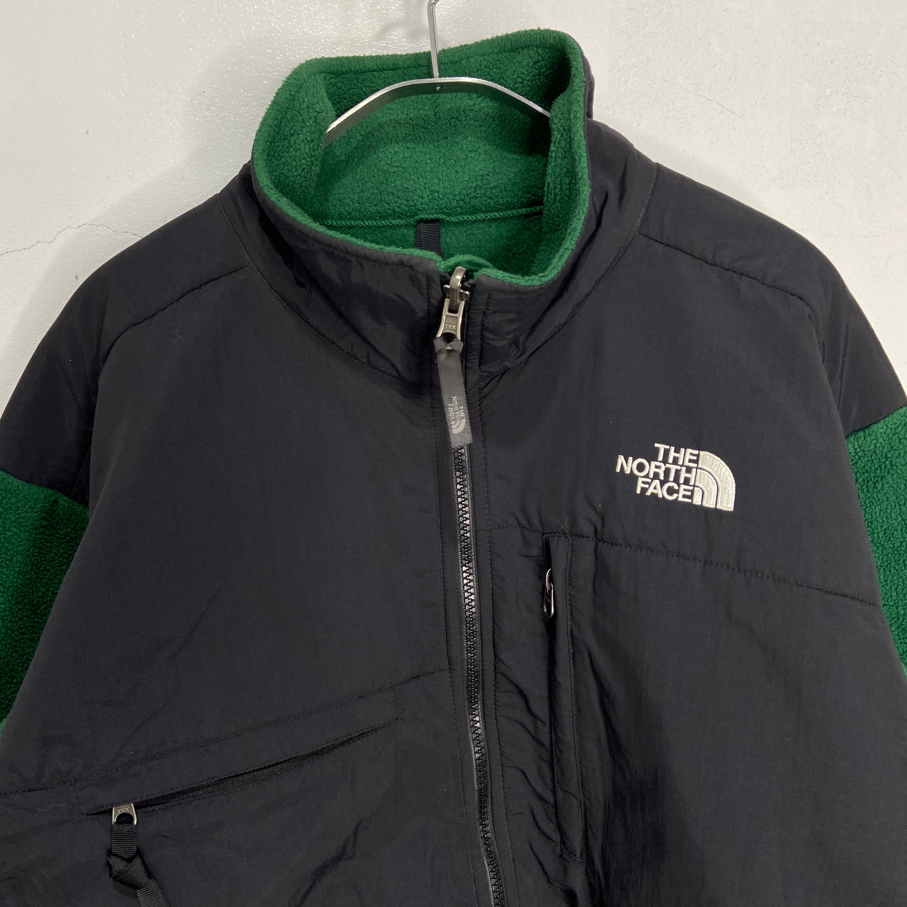 THE NORTH FACE デナリジャケット フリース 緑 ポーラテック L THE NORTH FACE デナリジャケット フリース 緑 ポーラテック L