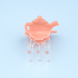 【Coucou Suzette Coucouning collection -Teapot Mini hair claw-】