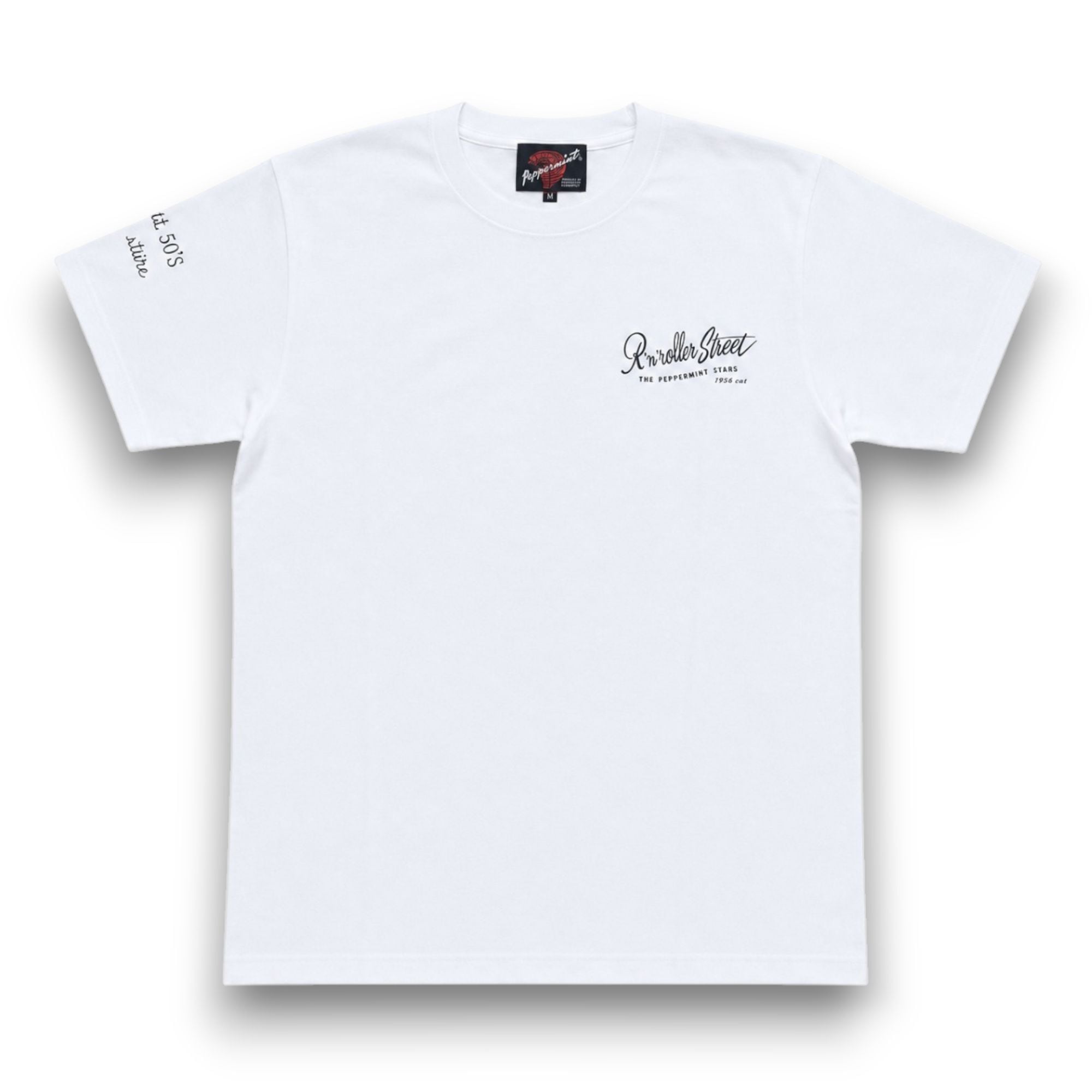 BACK COBRA TEE 3 RSN-3434 白 TOKYO PEPPERMINT | ロカビリー