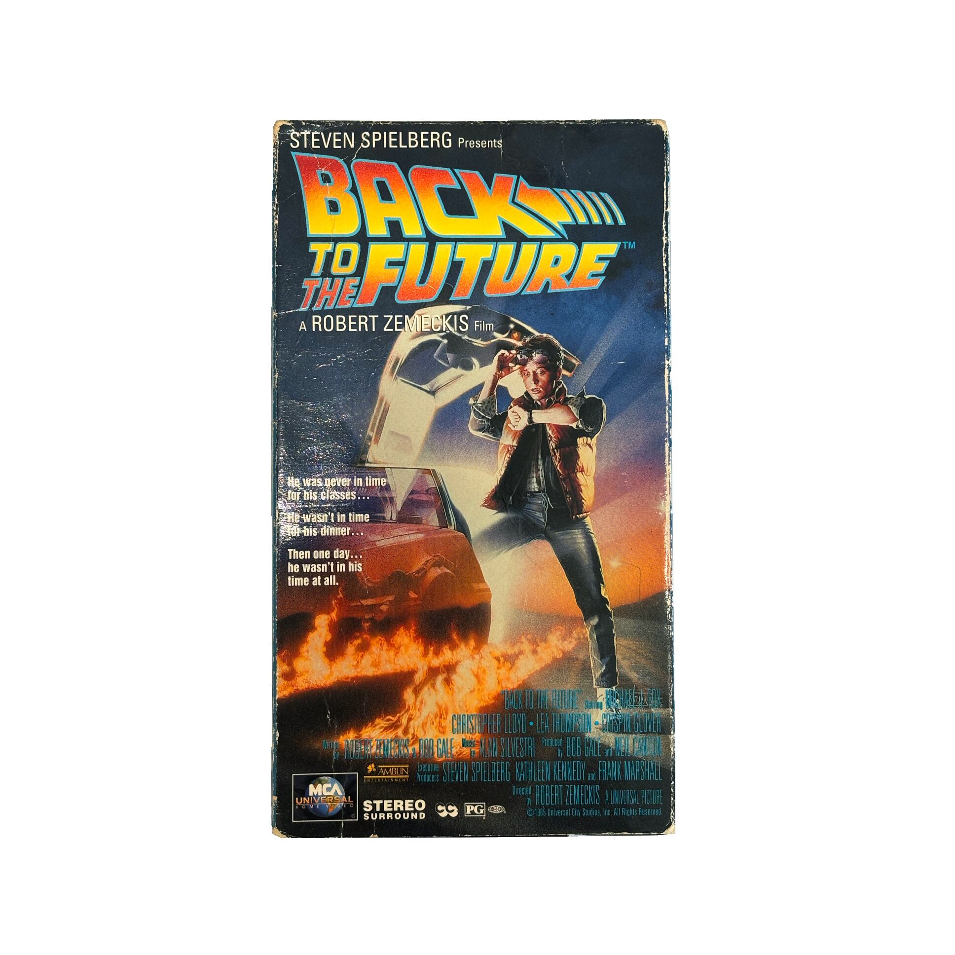 Back to the Future VHS
