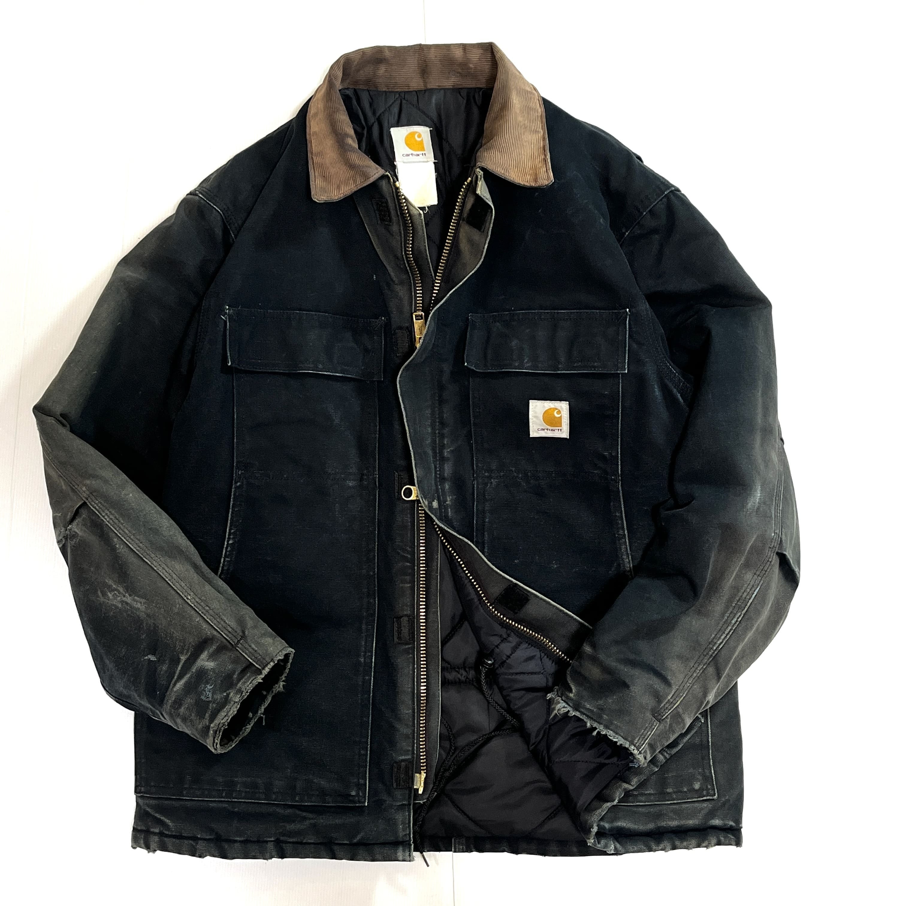 超希少極上フェード 90s 00s C003 BLK Carhartt カーハート