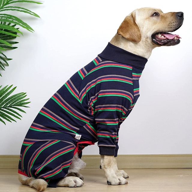 【犬の洋服】パジャマ　傷口保護服　大型犬　中型犬