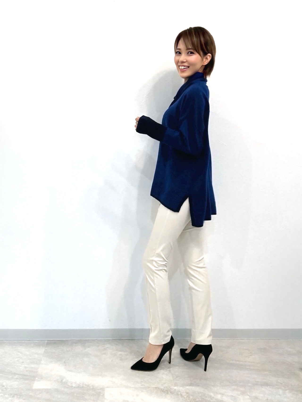 センタープレスパンツ