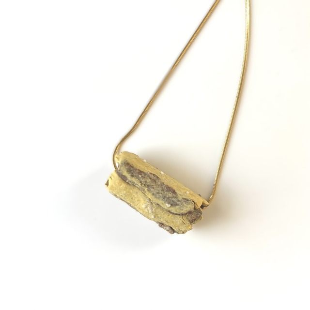 #25052 ネックレス/地層のパーティ Necklace/A Party of Clay Strata