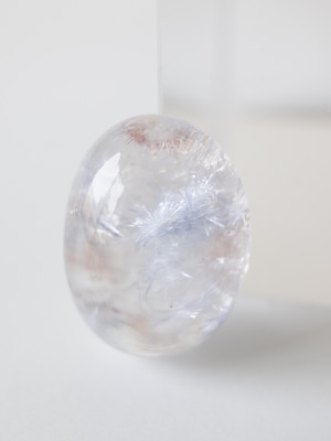 Dumortierite in Quartz - b03