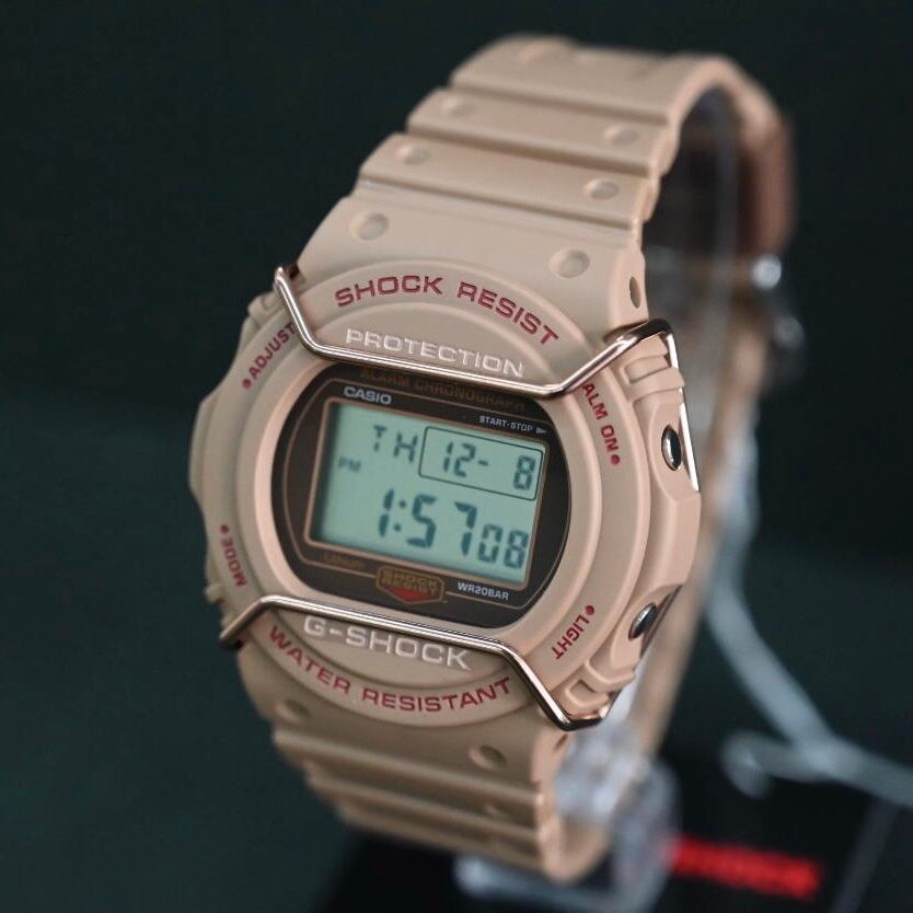 カシオ G-SHOCK DW-5700PT-5JF デジタル ブラウン プロテクター 