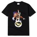 CAFE / BRASS T-SHIRT BLACK