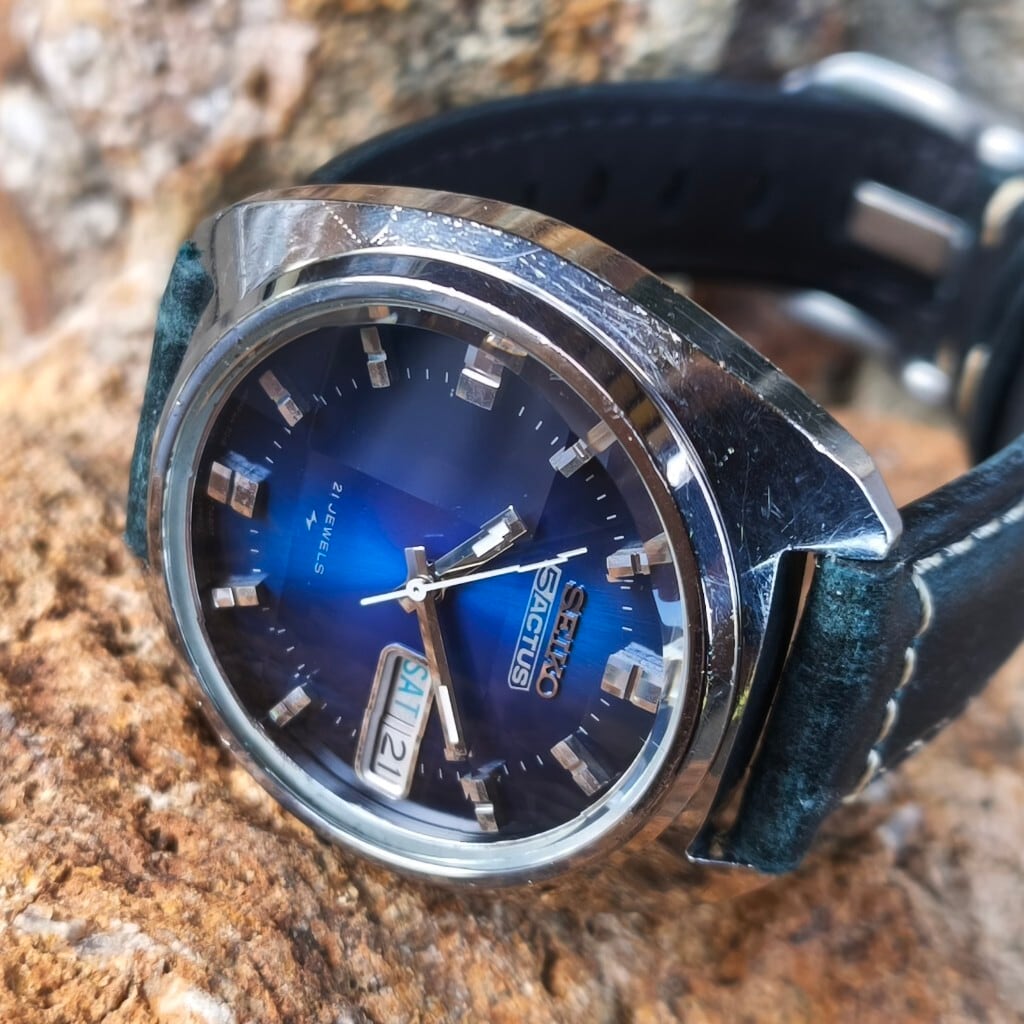 5ACTUS】【70系：7019-7350】【新品9面カット風防】SEIKO/セイコー 5