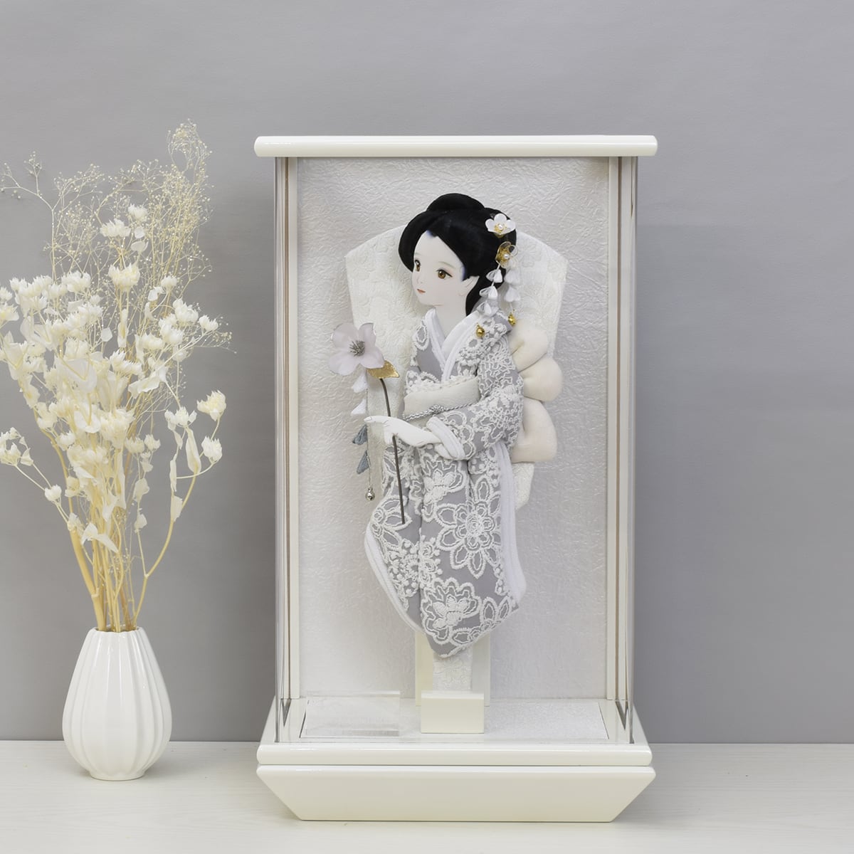 押絵羽子板飾り【華風】Hanakaze |10号|おしゃれ|モダン|今どき|コンパクト|スタイリッシュ