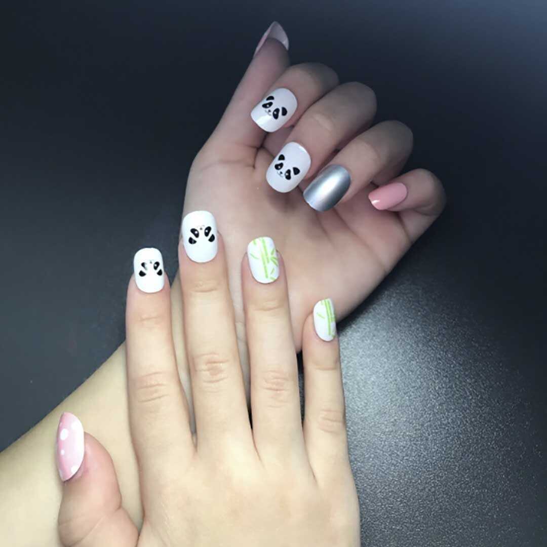 ▶︎ネイルパーツ/スクエアスタッズ4種mix/M-08