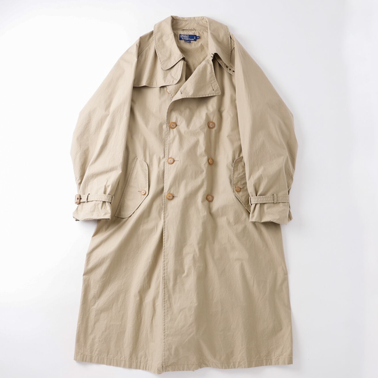 美品】80s special vintage Ralph Lauren single raglan coat trench 