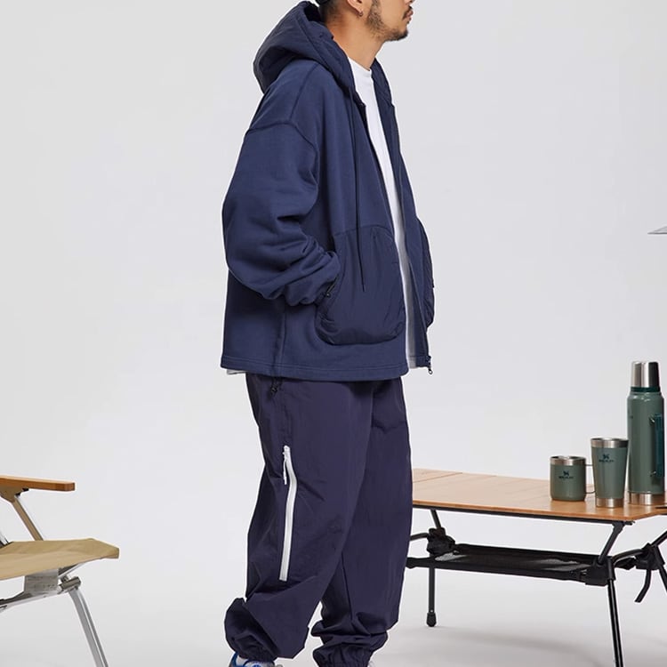 ★PURE COTTON SWEATSHIRT JACKET　　　A0816