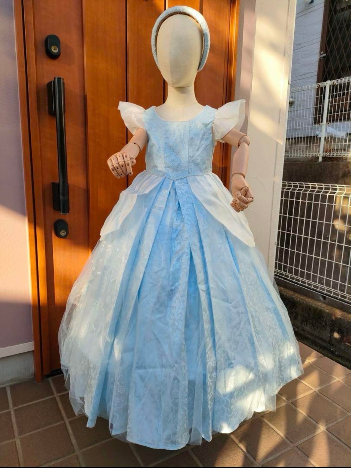ディズニー シンデレラ キッズ服 ドレス コスチューム Dハロ ディズニー シンデレラ キッズ服 ドレス コスチューム Dハロ