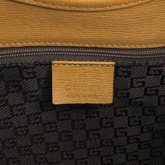 GUCCI グッチ ショルダーバッグ ブラウン ジャッキー レザー ワンショルダー vintage ヴィンテージ オールド yccthx