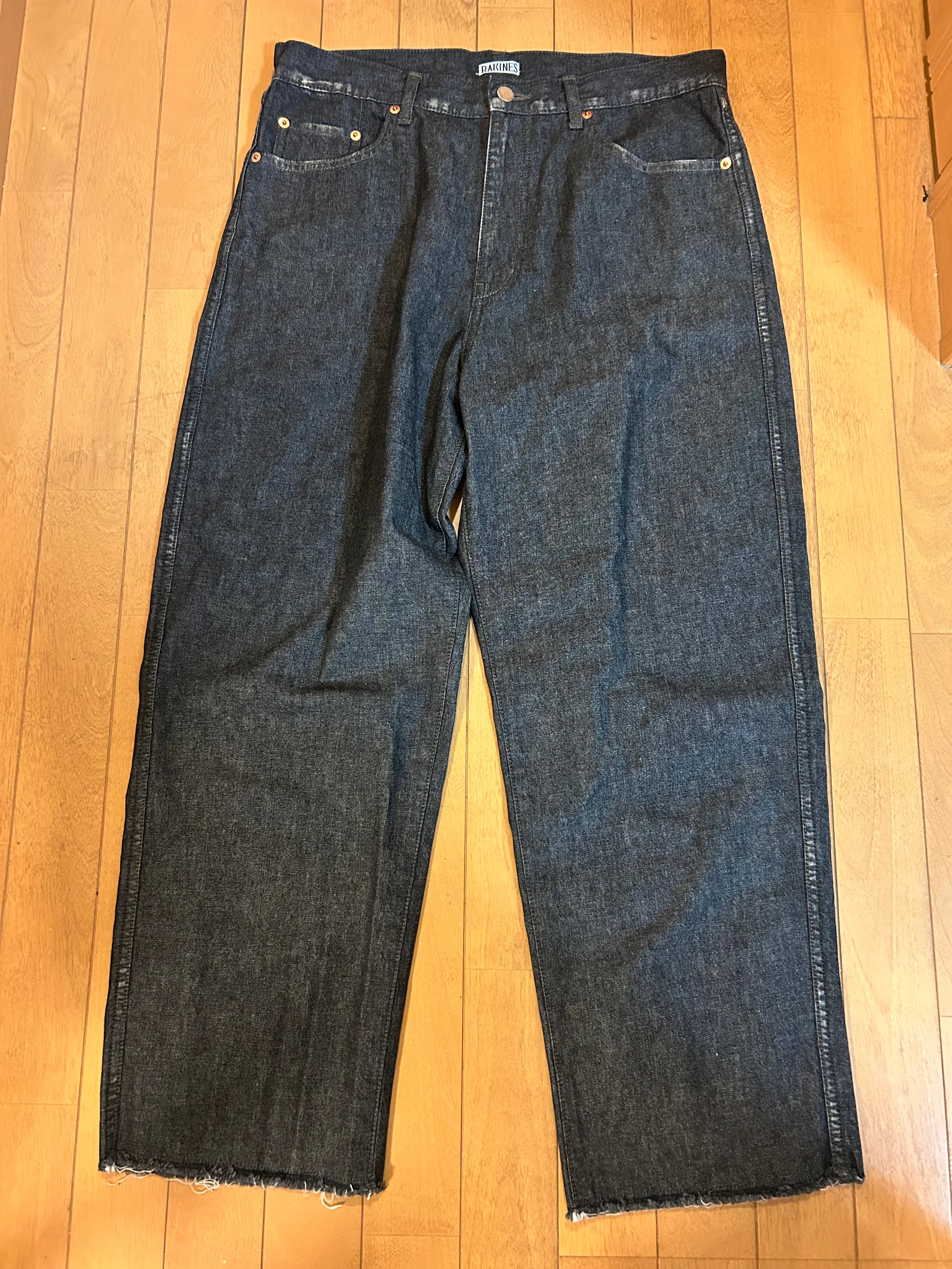 【RAKINES ラキネス】10oz Rub denim-TO col.06