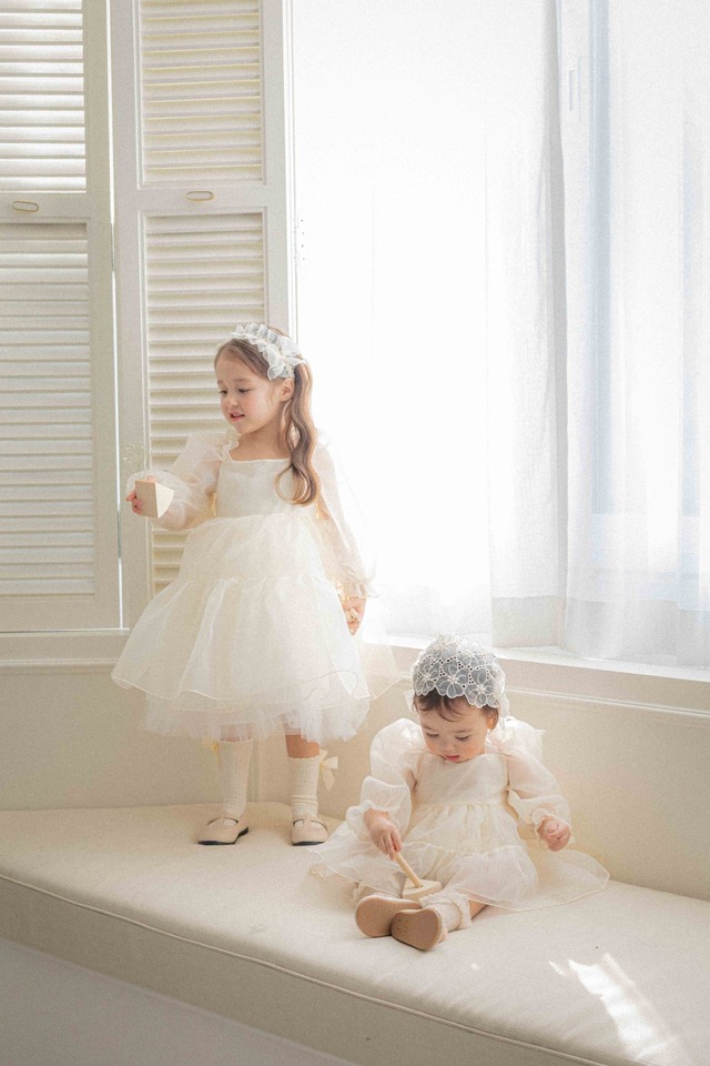 ※お洋服と同梱限定※【1/27〆予約】<OREN> Bliss flower hairband