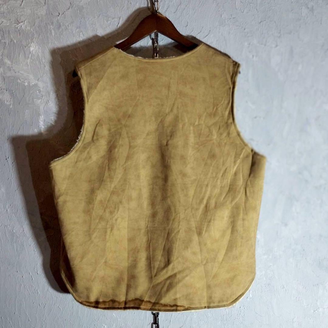 wiman 60s vintage ハンティングベスト シアリングベスト 裏ボア