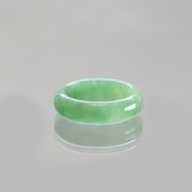 【13号 】翡翠 甲丸リング A貨翡翠 jd_rg1965