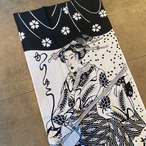 花柳 - KARYU - × VERSION COLLABORATION TENUGUI BLACK