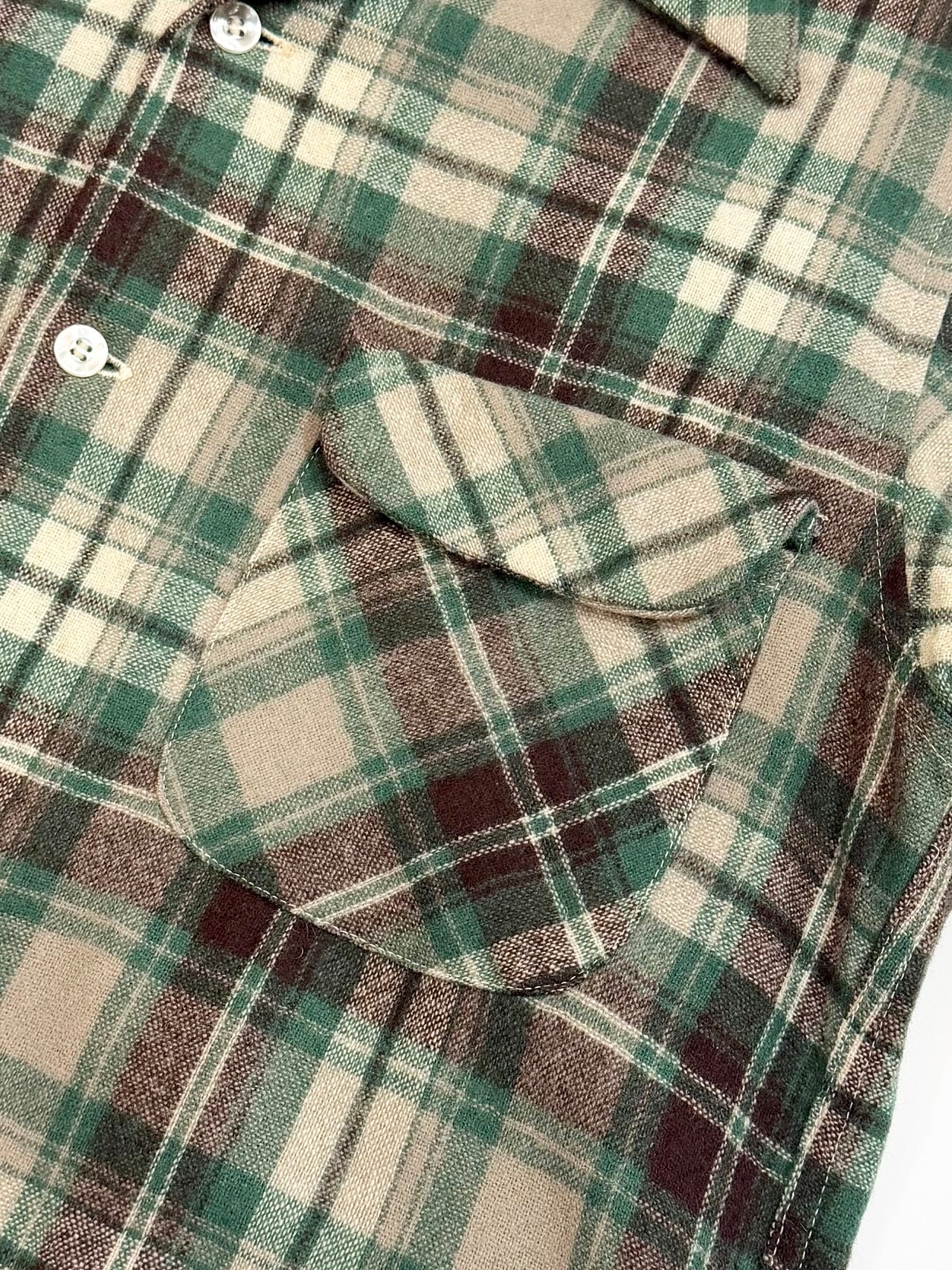 70s PENDLETON WOOL SHIRT MADE IN USA Size M