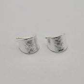 kasane（純銀/K18）　Pierced　earrings