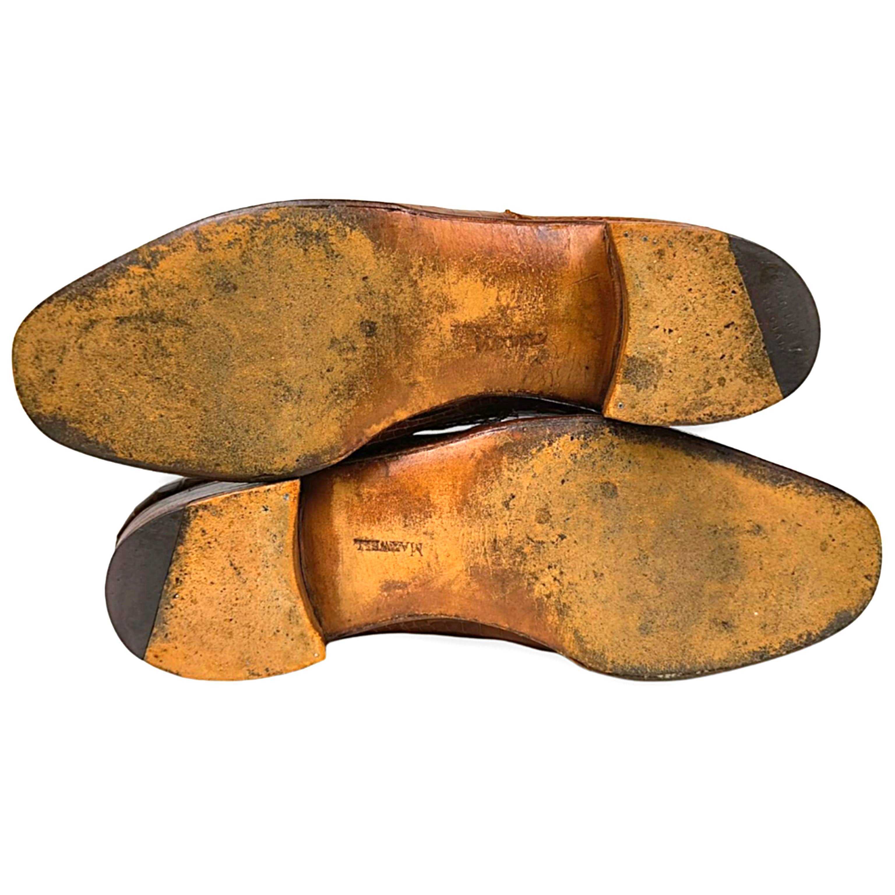 ジョージクレバリー サイズ 7 E 英国製 美品！ジョージクレバリー JACK2 サイドエラスティック パンチド