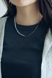 『波の揺らめき』baby pearl 2way necklace