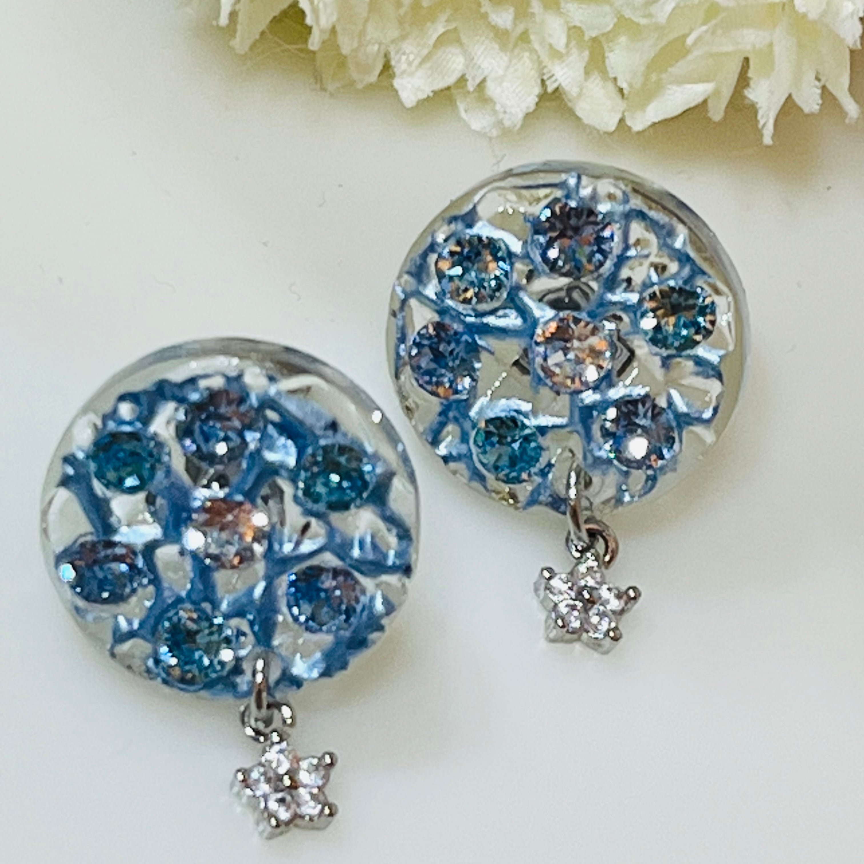 Harracaアラカ ピアス ピアス メッシュシングルS スター | harraca（アラカ）