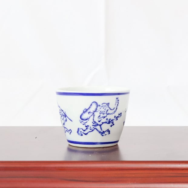 鳥獣戯画の盆栽鉢（NAH-002） | 和の暮らし盆栽店 | 公式オンライン