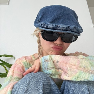 デニムハンチング帽_LN03405