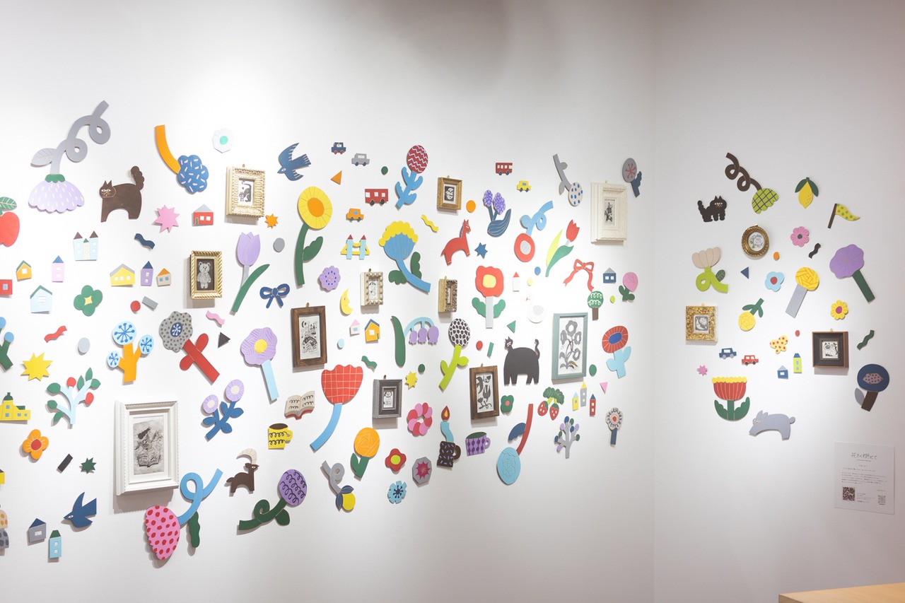 < あきやまりか > 木製パネル作品 - 41