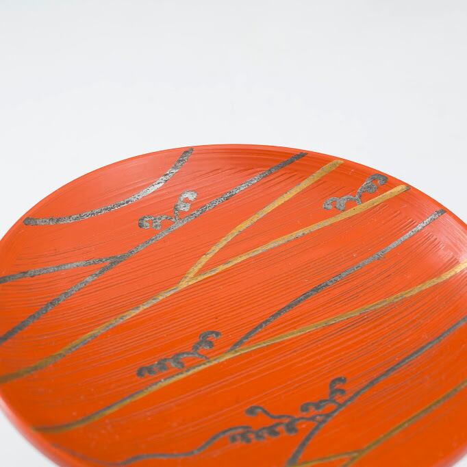 枚数変更】玄々斎好 引盃 蕨波 わらび波 塗師松斎 5客組 共箱 茶道具