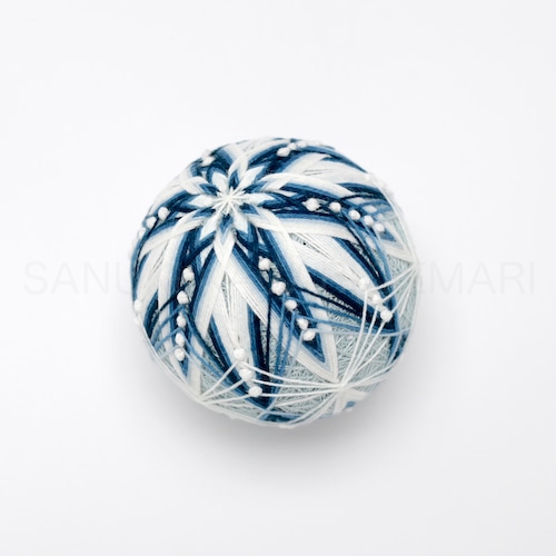 讃岐かがり手まり「蛍花」_MA398-4366