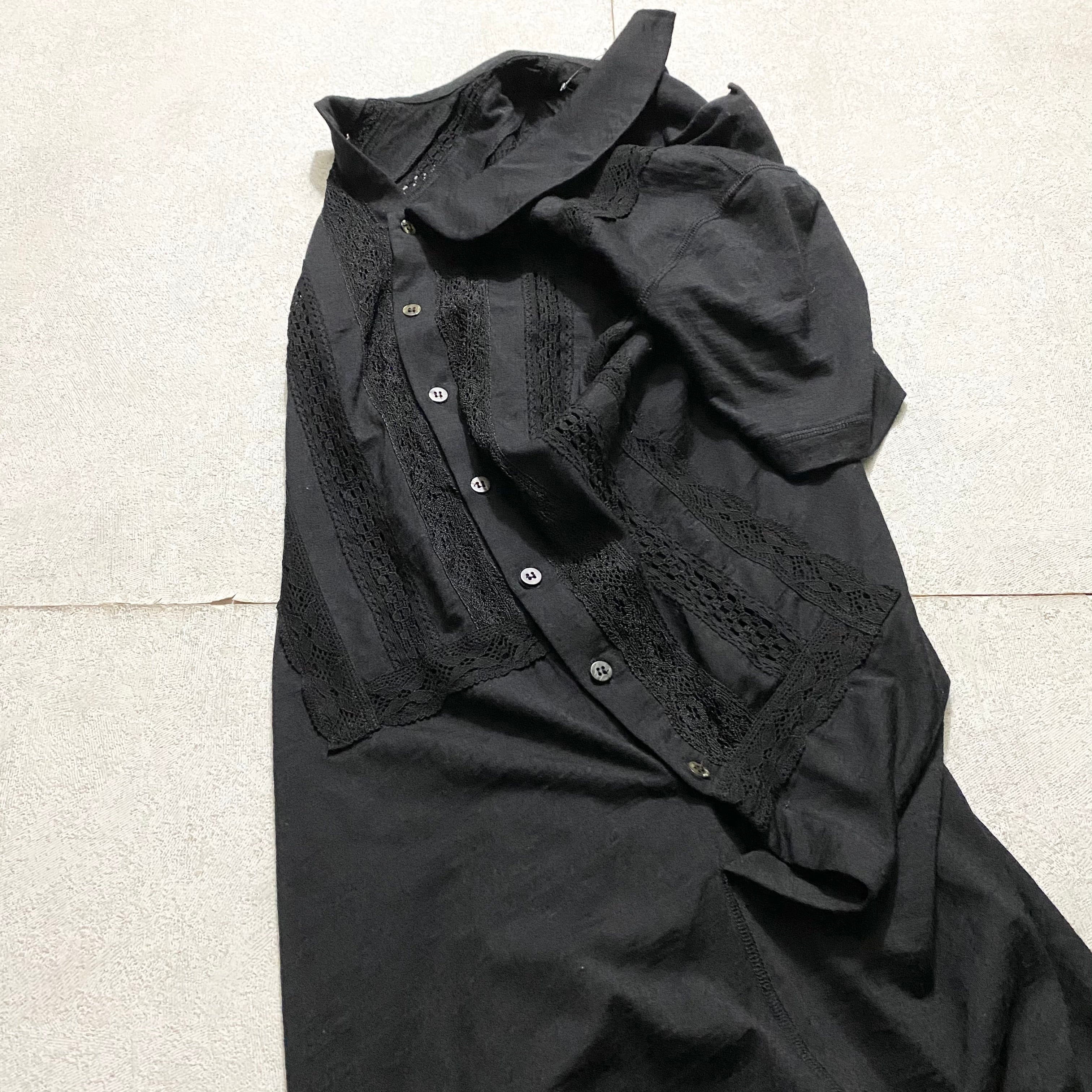 2007AW JUNYA WATANABE COMME des GARCONS lace switching 