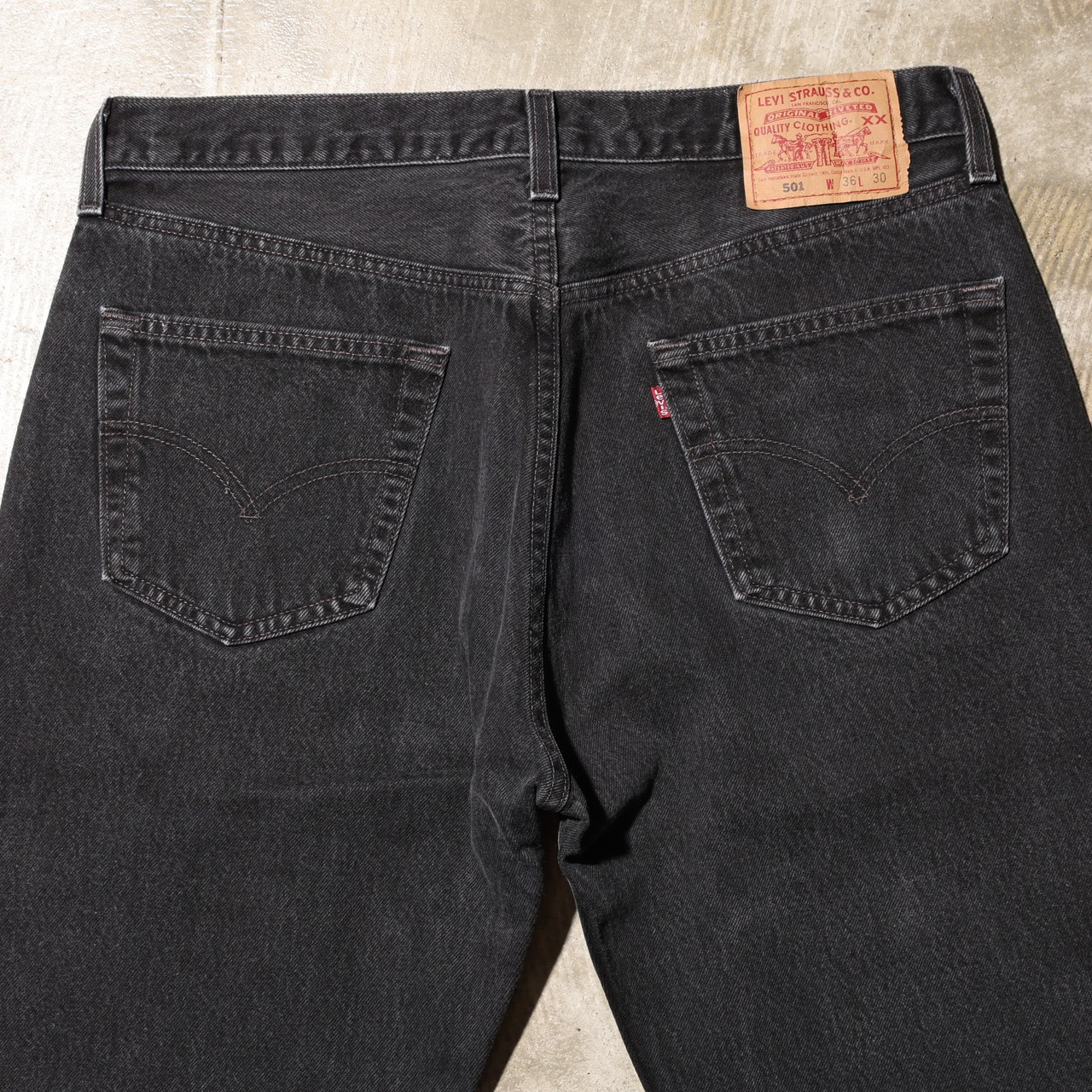 美品 36×30 Levi’s 501-0660 USA 99年 サルファー ブラック デニム パンツ リーバイス