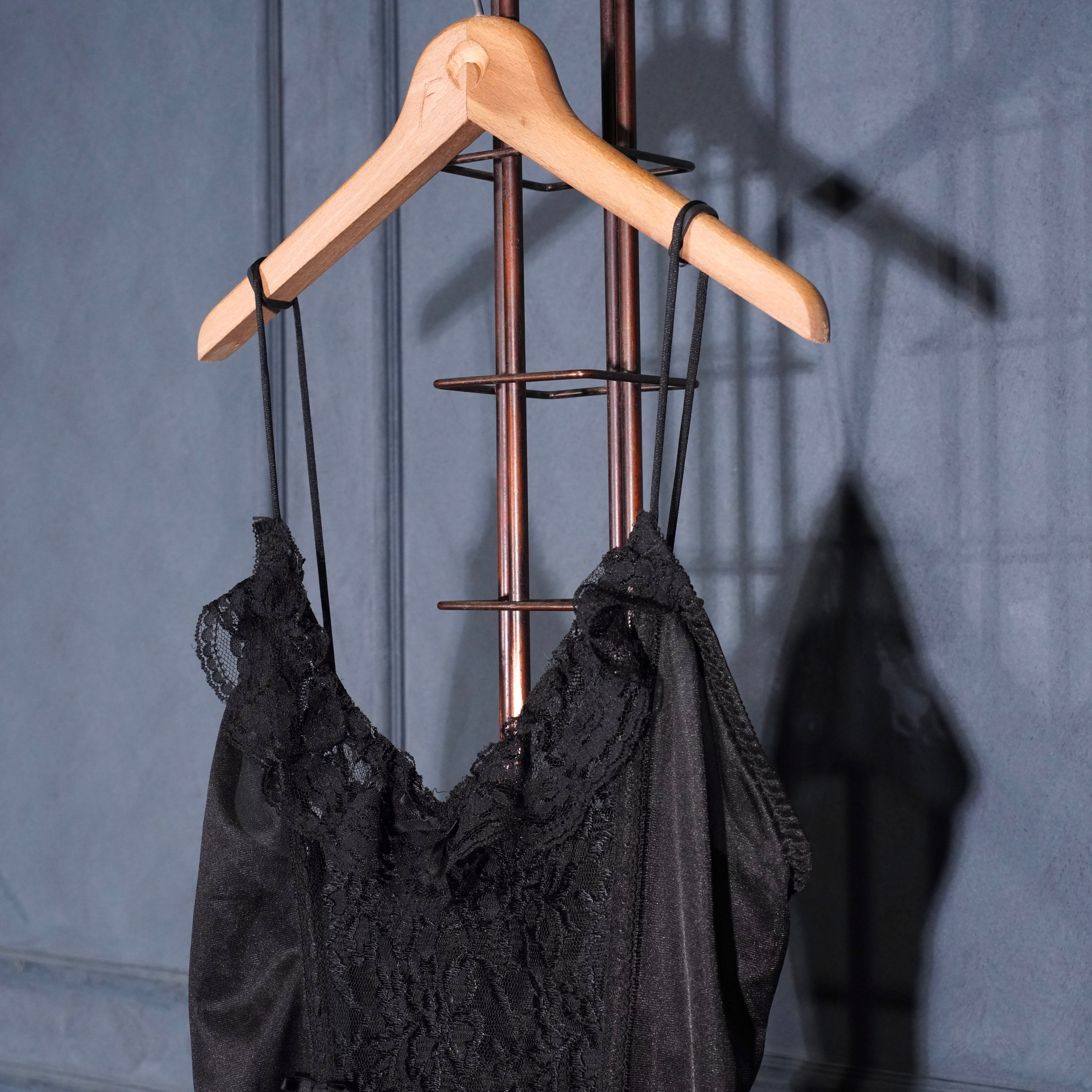 USA VINTAGE LACE DESIGN LINGERIE CAMISOLE/アメリカ古着レース