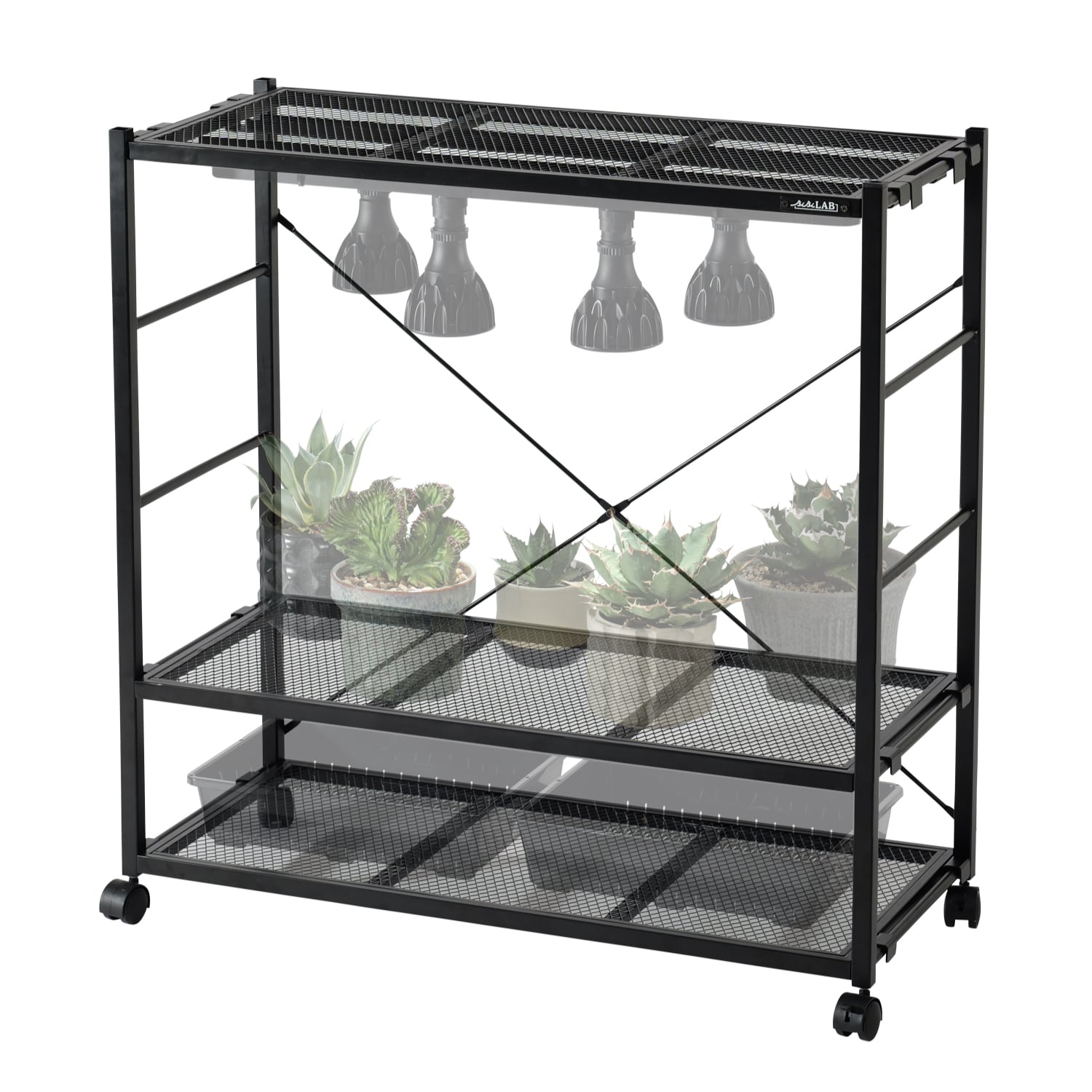 BIBILAB(ビビラボ) ビザールプランツラック LPR-800-BK ブラック