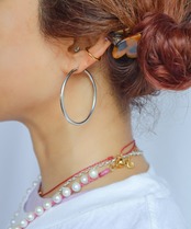 チタンフープピアス-40mm/026031