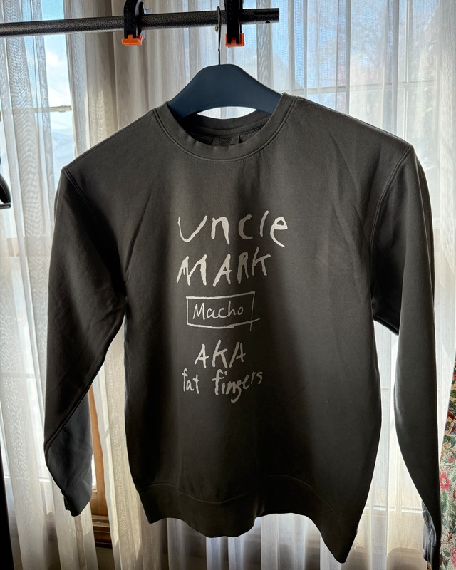 SB様専用　Sサイズ UNCLE MARK BIG LOGO vintage gray comfort colors スウェット
