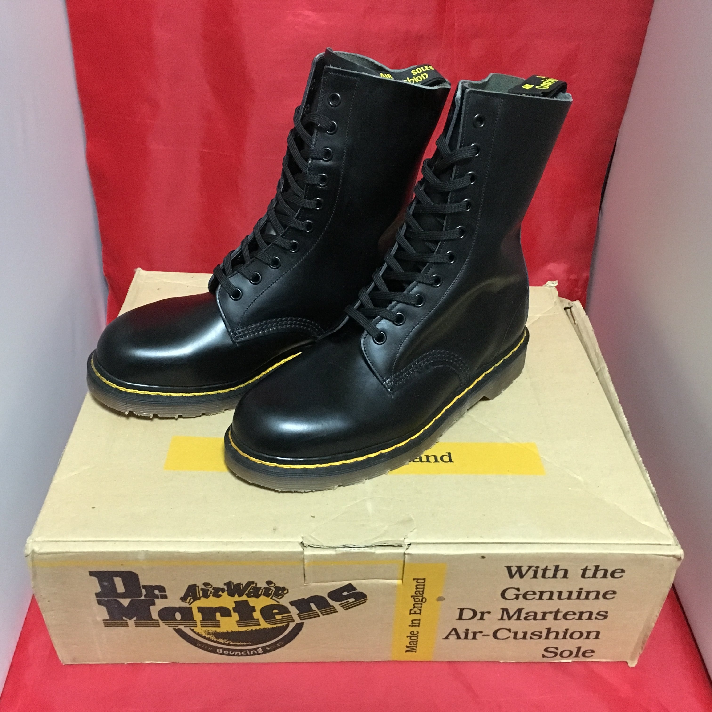 Dr Martens（ドクターマーチン ）7168 10ホール ブーツ UK7(26cm) 黒➂