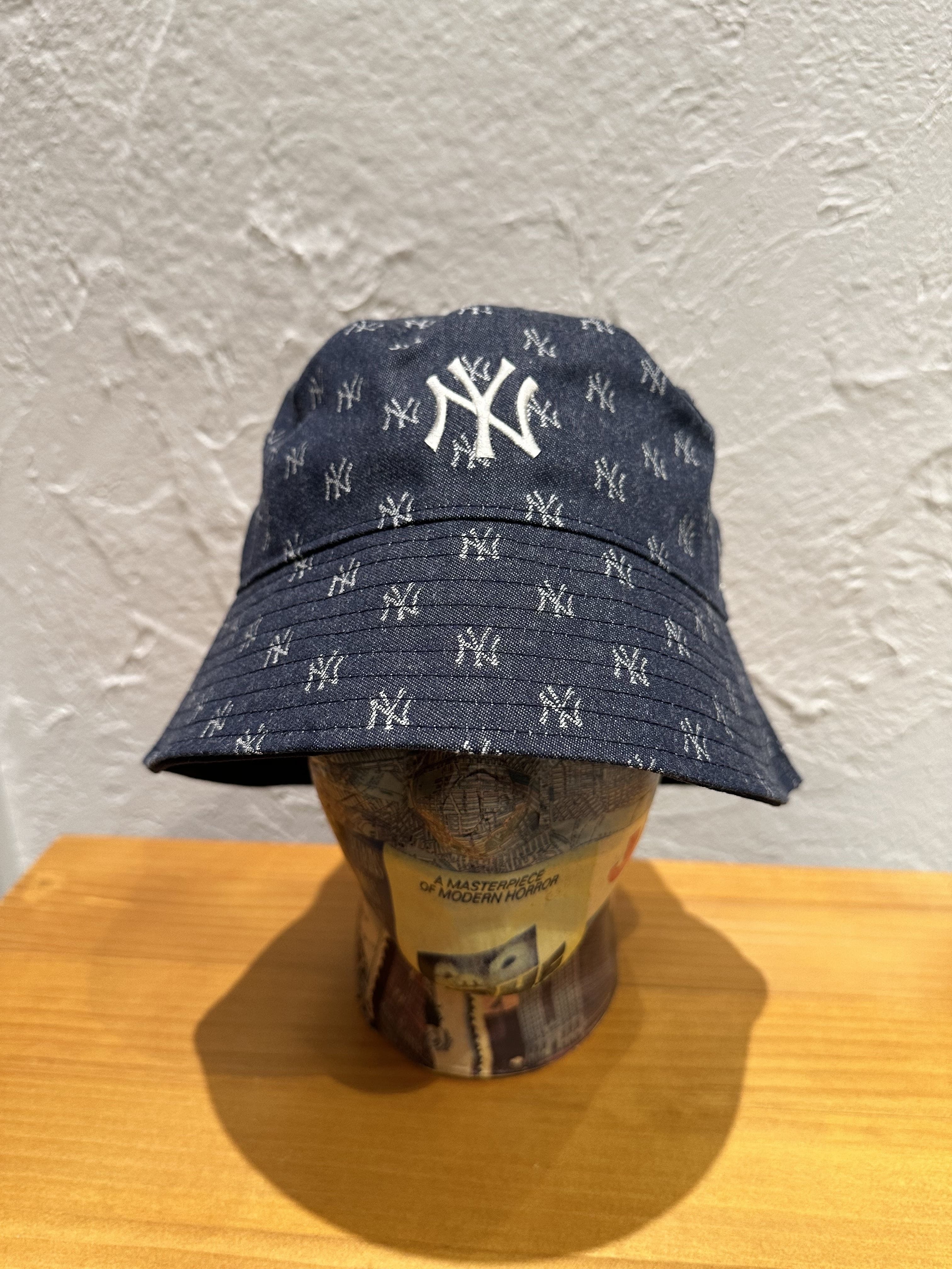 NEW ERA (ニューエラ) - BUCKET-01 SAILOR BRIM MLB JACQUARD NYY (バケット01 セーラーブリム MLB ジャカード ニューヨーク・ヤンキース)