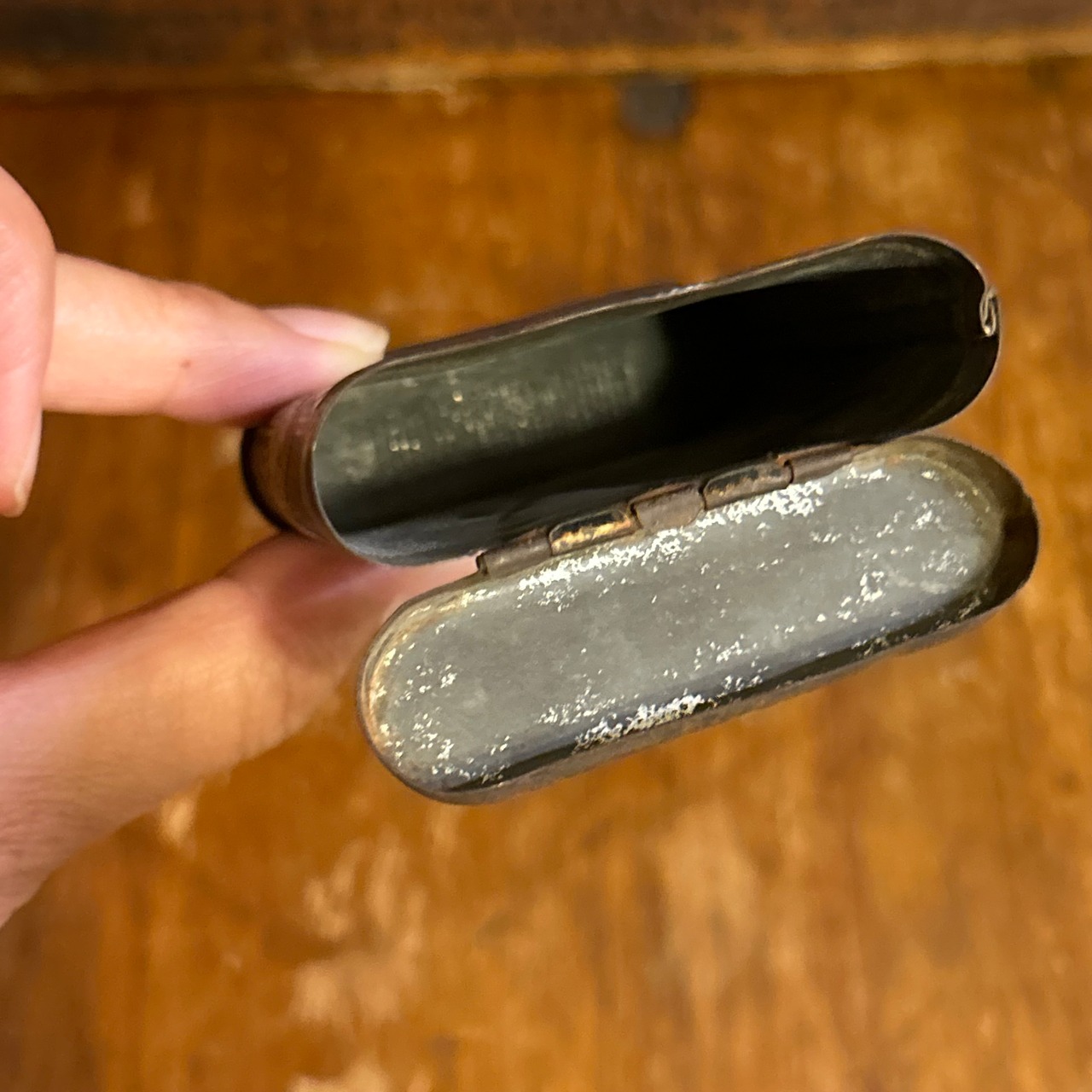 Early 1900s BUCKINGHAM BRIGHT CUT PLUG TRIAL PACKAGE アンティーク タバコ Tin 缶