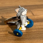 トムとジェリー Tom lifting weights figure keychain