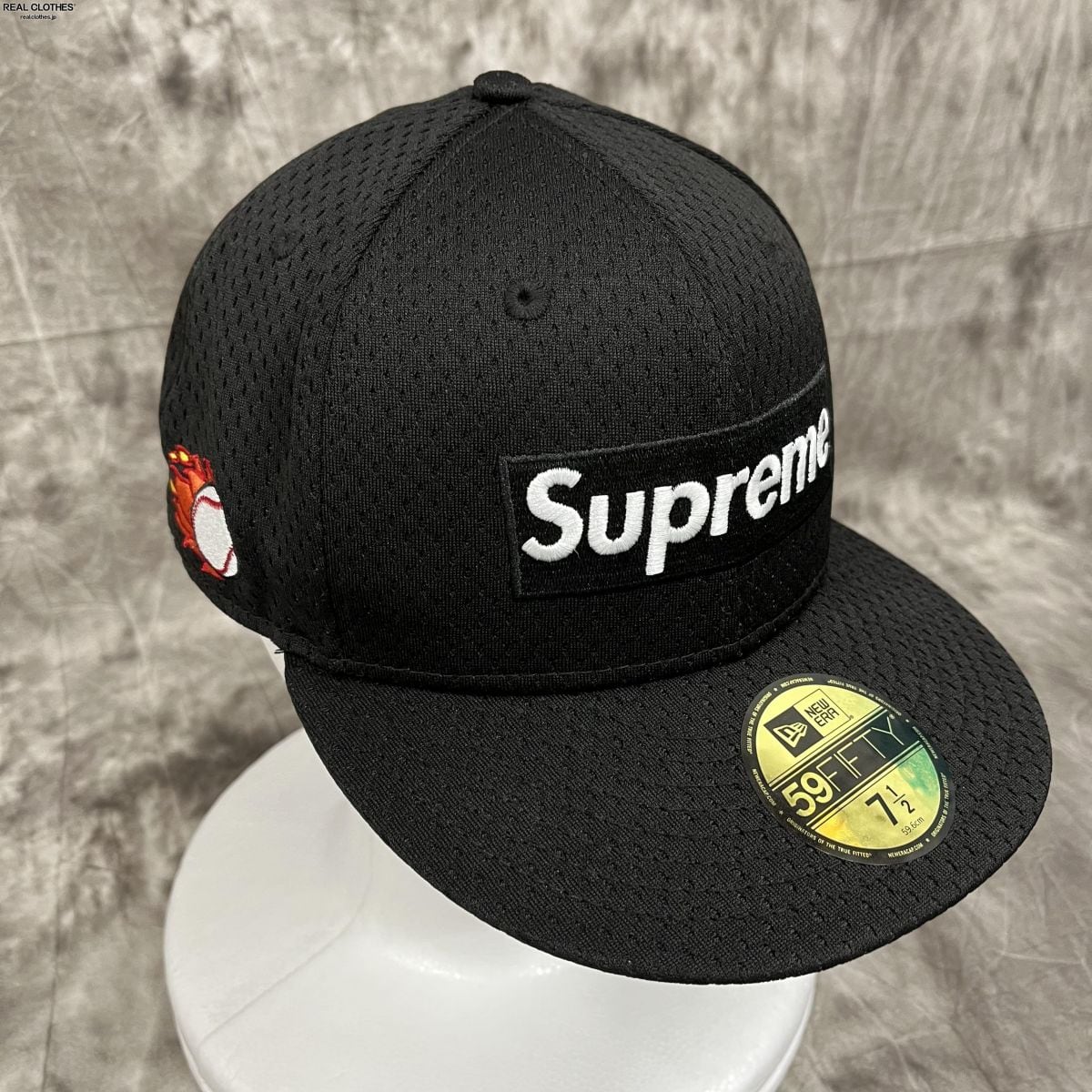 supreme Mesh Box Logo New Era 2018ss