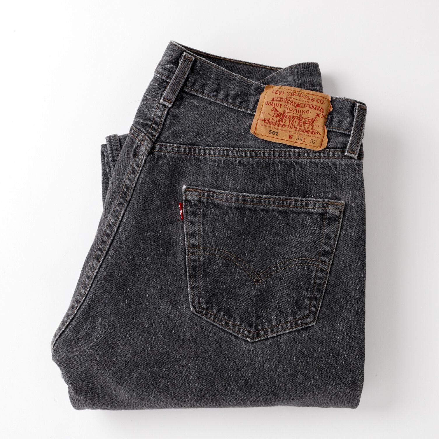 逸品】90s Vintage Levi's 501 先染め ブラックデニム W34 実寸 逸品】90s Vintage Levi's 501 先染め ブラックデニム W34 実寸
